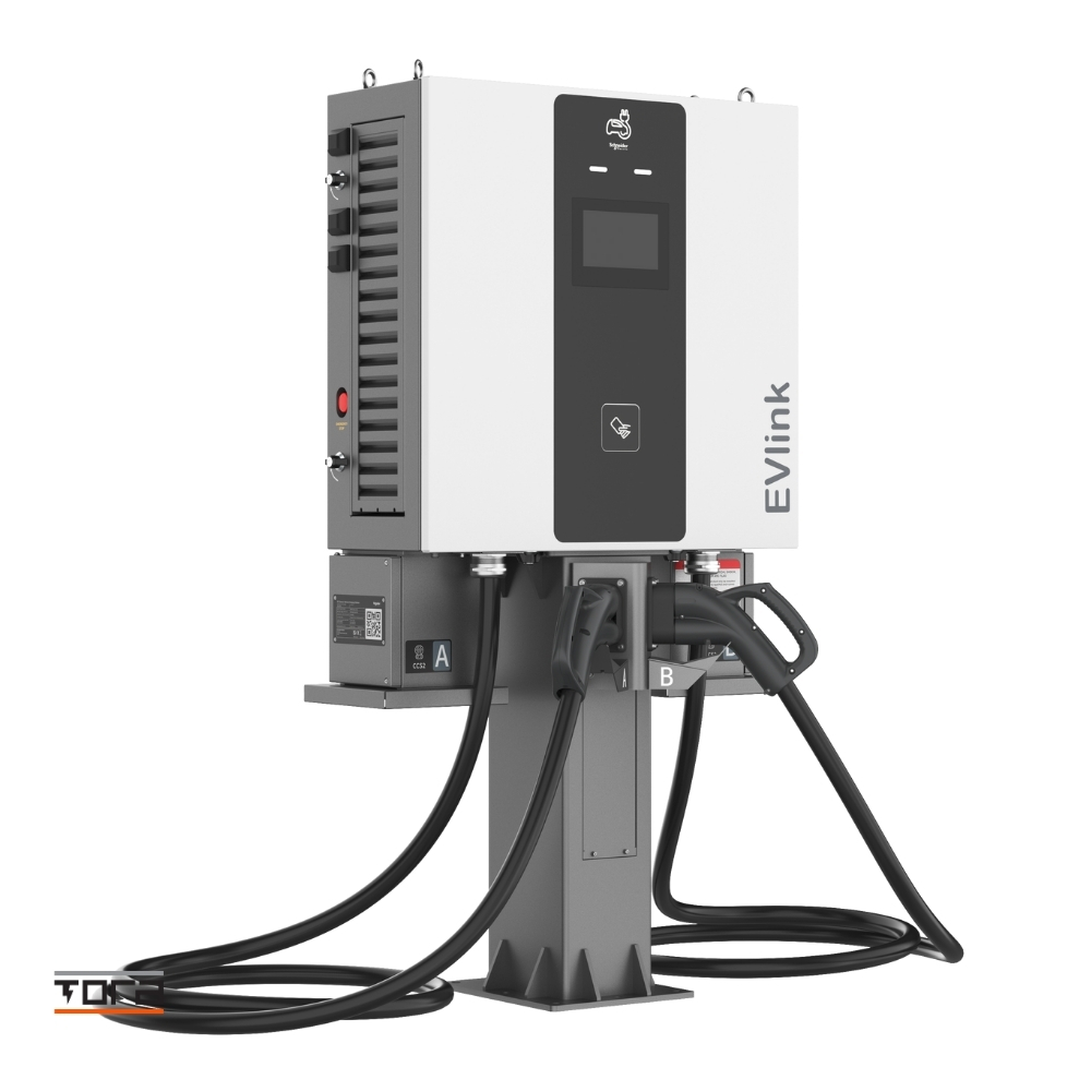 EVlink Pro 60 kW yan görünüm